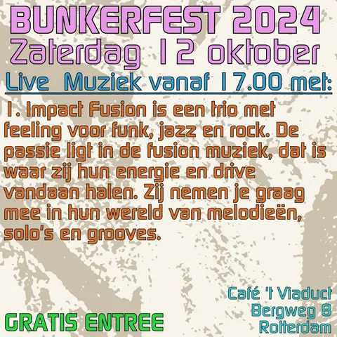 Live @ Bunkerfest @ Dubbel 10 't Viaduct - Bunkerfest 2024 5