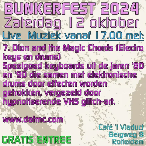 Live @ Bunkerfest @ Dubbel 10 't Viaduct - Bunkerfest 2024 9